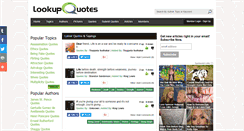 Desktop Screenshot of lookupquotes.com