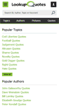 Mobile Screenshot of lookupquotes.com